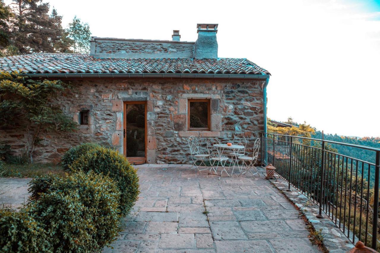 Maison D'Hotes Le Hameau De La Mure Saint-Laurent-du-Pape Exteriör bild