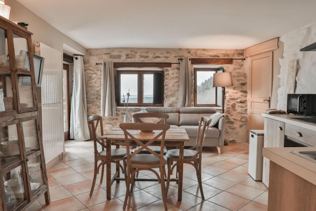 Maison D'Hotes Le Hameau De La Mure Saint-Laurent-du-Pape Exteriör bild